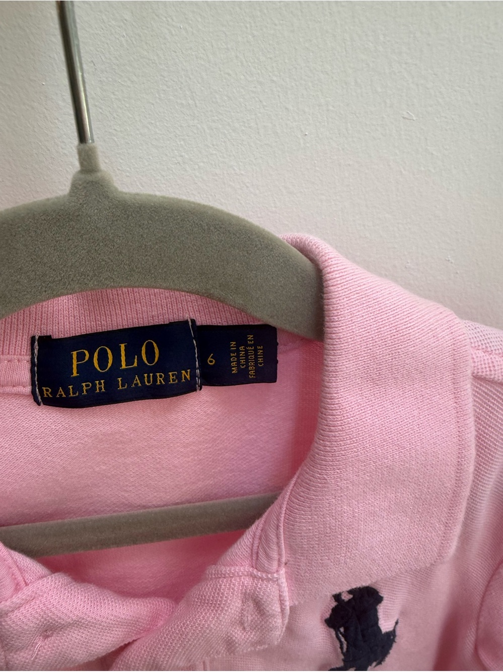 Polo Ralph Lauren Pink Classic Polo Shirt